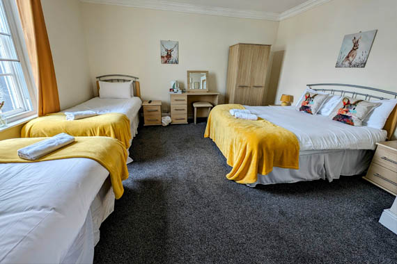 available hotel rooms at the graham arms inn longtown