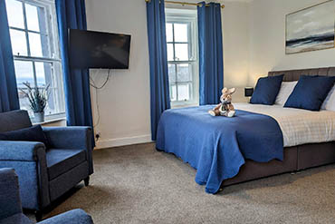 hotel room at the graham arms inn