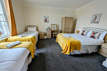 hotel room at the graham arms inn